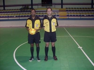 Ricardo Santos e Graciano Gomes na Final da Taça de Futsal